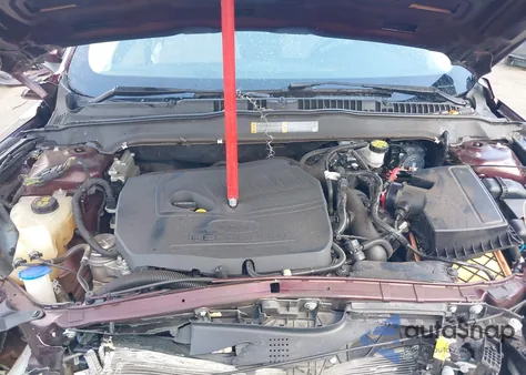 2018 Ford Fusion Se из США, поврежденный, VIN 3FA6P0HD7JR200877